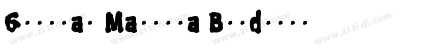 Guttman Mantova Bold字体转换
